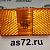 Фонарь боковой габаритный 50.3731-01 24В светодиодный оранжевый ЛиАЗ Автоэлектроконтакт