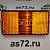 Фонарь боковой габаритный 50.3731-08 12/24В светодиодный оранжевый ЛиАЗ, ПАЗ Автоэлектроконтакт
