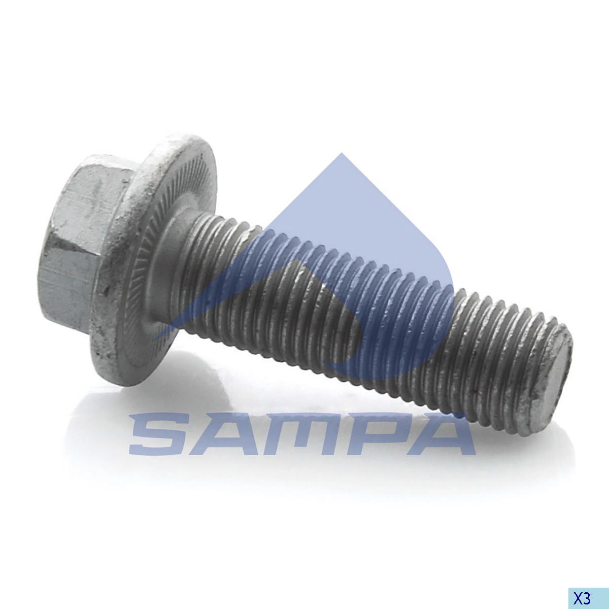Болт карданного вала 020.054 М14*1,5*45 мм Sampa