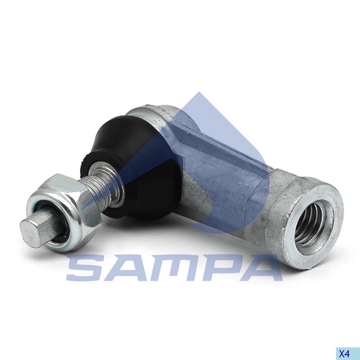 Наконечник тяги КПП М12*М10 правый 100.009 МВ/MAN Sampa