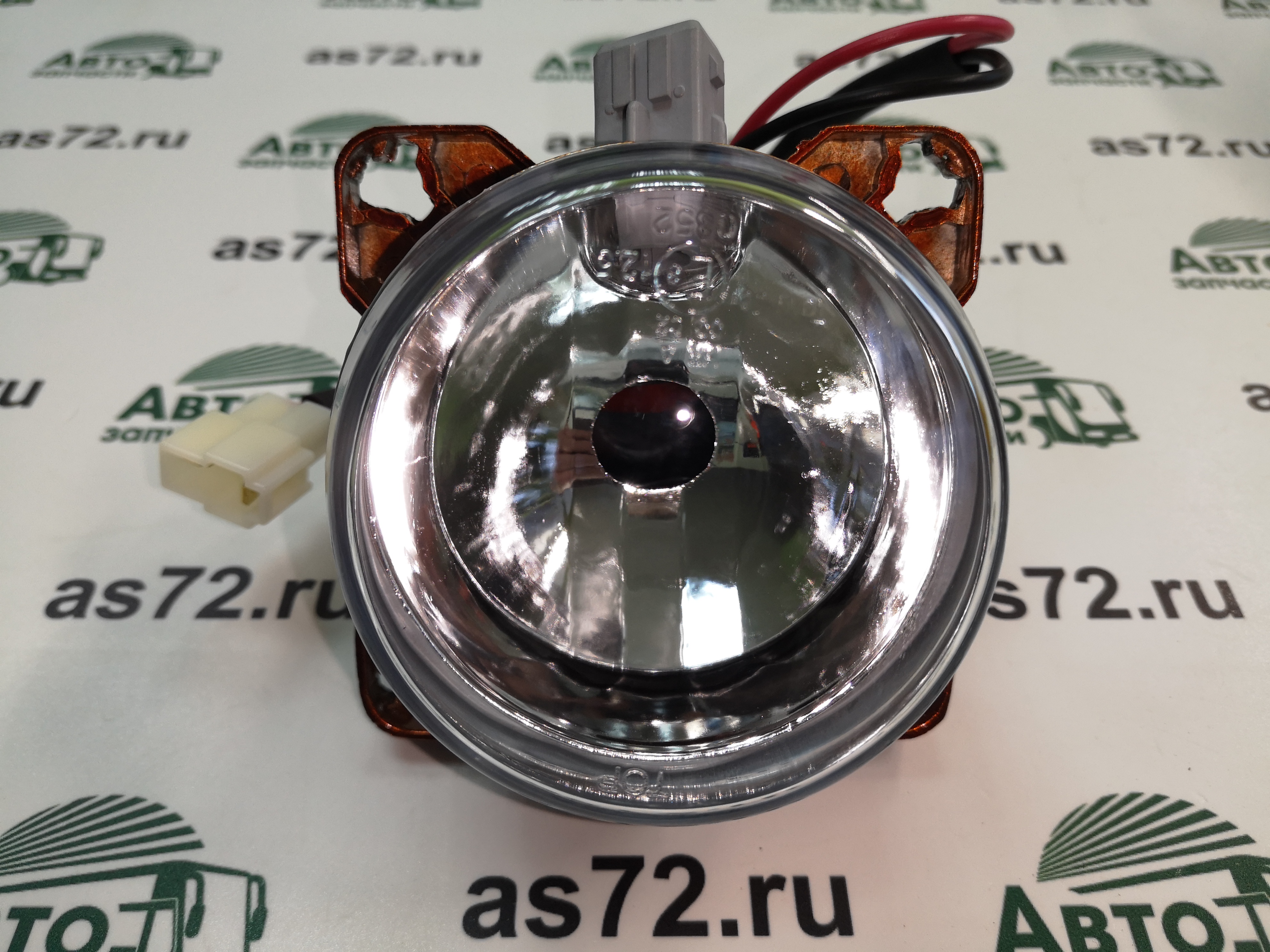 Фара дальнего света YG-03-002A H7 + габарит D-90 мм МАЗ-103 Tangde