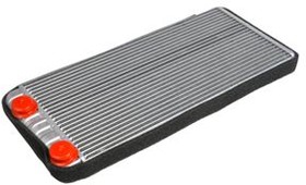Радиатор отопителя Z19704 алюминиевый ZentParts