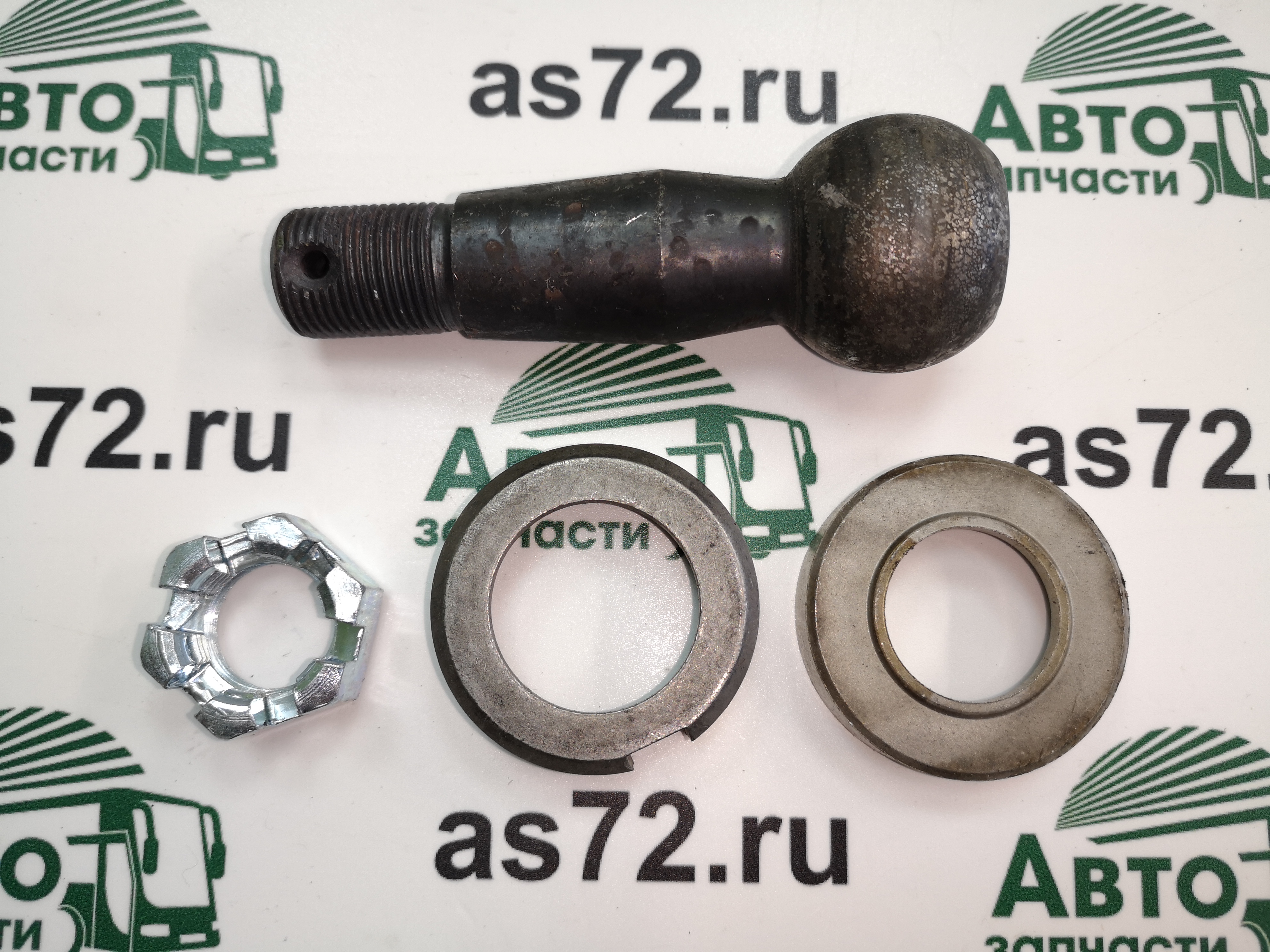 Р/к рулевого наконечника 66-3003800 (палец+2 вкладыша) ПАЗ ГАЗ