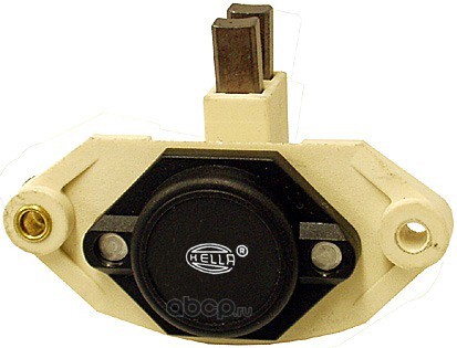 Реле регулятор генератора 5DR004244-281 24В с щетками МАЗ дв. МВ Hella