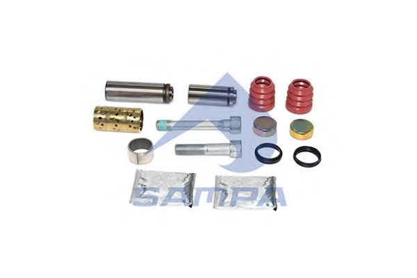 Р/к суппорта втулки и направляющие 095.596 аналог Knorr Bremse ПАЗ-3237 Sampa