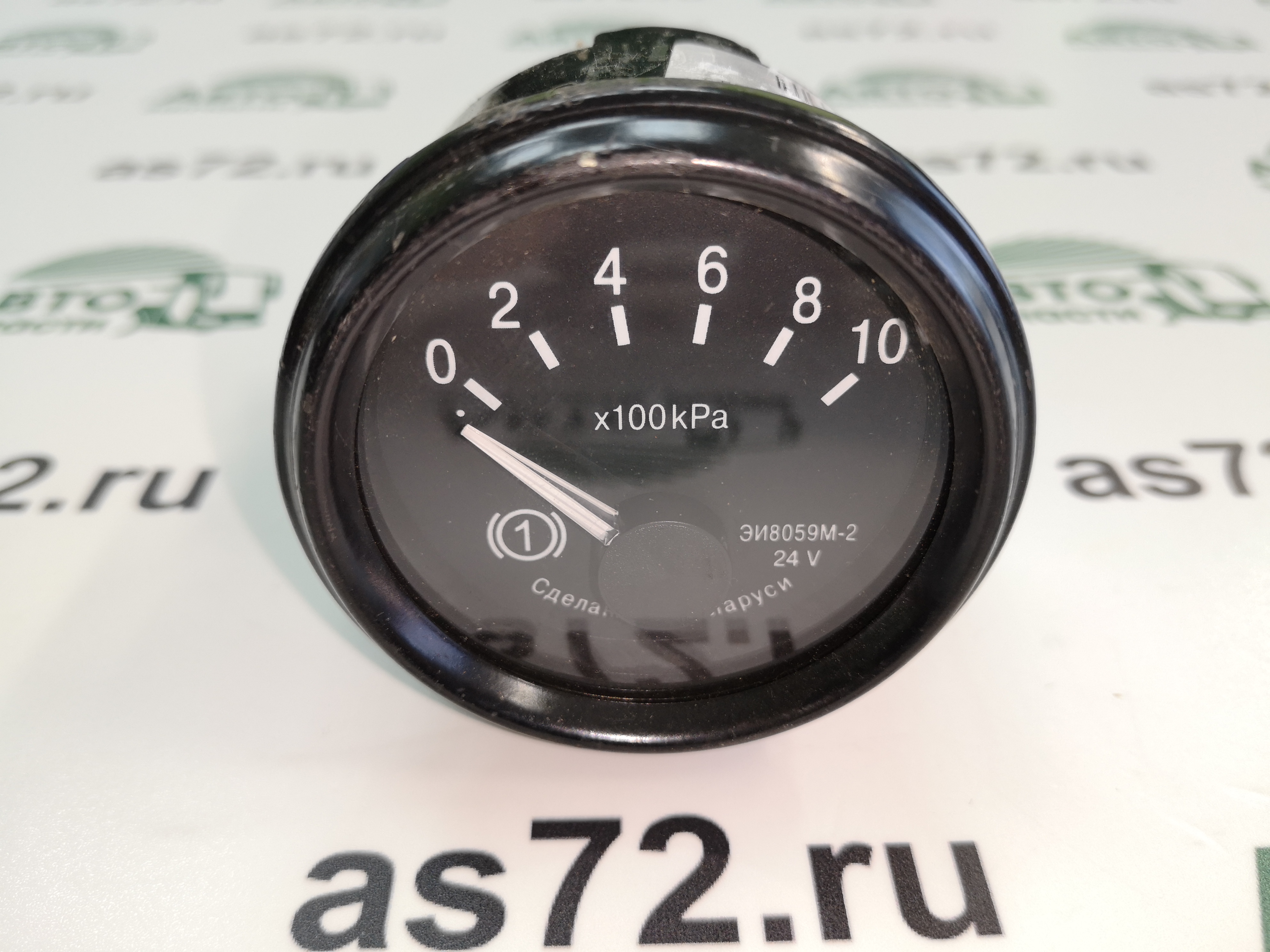 Указатель давления воздуха ЭИ8059М-2 24В 1-й контур 10 атм. МАЗ ВЗЭП