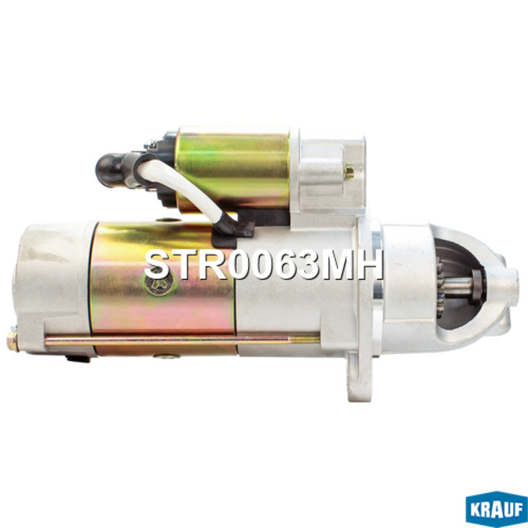 Стартер STR0063MH 24В 5кВт 10 зубьев Cummins ISF 3.8 Krauf
