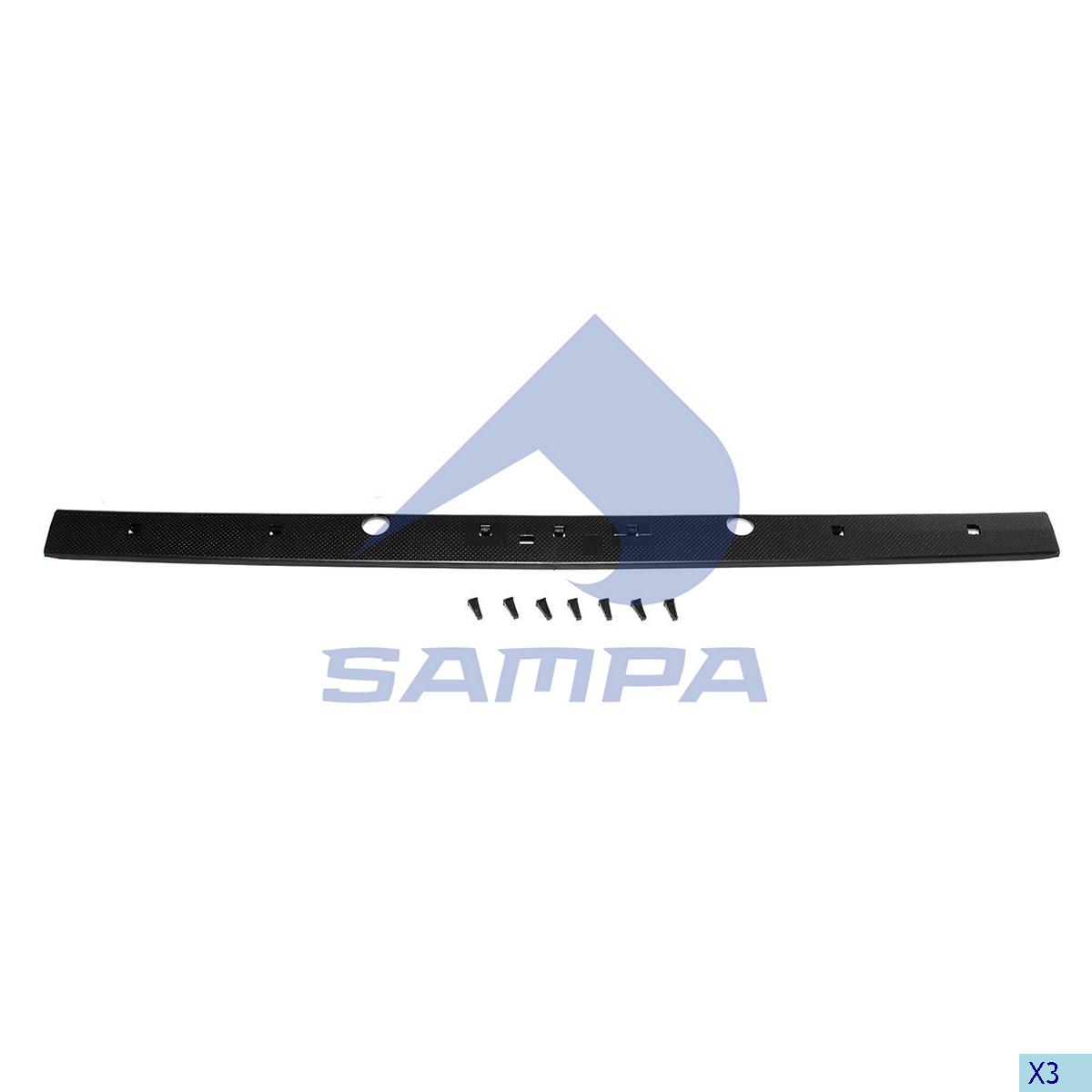 Накладка порога задней двери 18100491 MB Sprinter Sampa