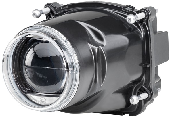Фара ближнего/дальнего света 1AL012758-101 Bi-LED D-90 мм ЛиАЗ-5292 Hella