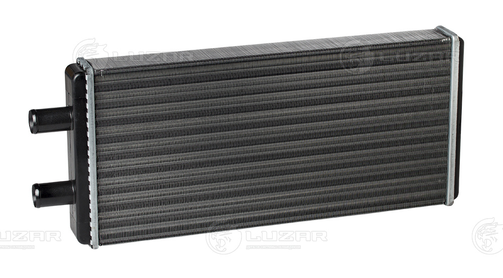 Радиатор отопителя LRH0398 2-х рядный алюминиевый МАЗ, ЛиАЗ, ПАЗ Luzar