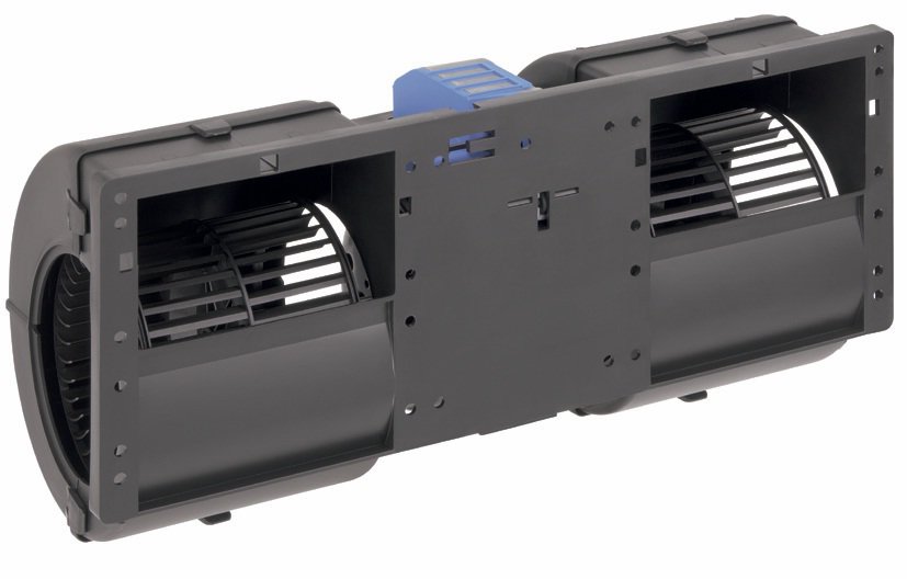 Мотор отопителя 8102-01246 24В в сборе Yutong 6122 Fans-tech Китай