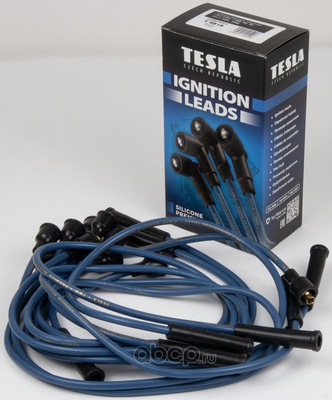 Провода высоковольтные T681S силикон ПАЗ Tesla