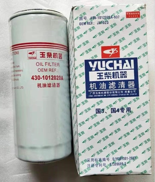 Фильтр масляный 430-1012020A МАЗ-206 дв. Yuchai газовый Yuchai