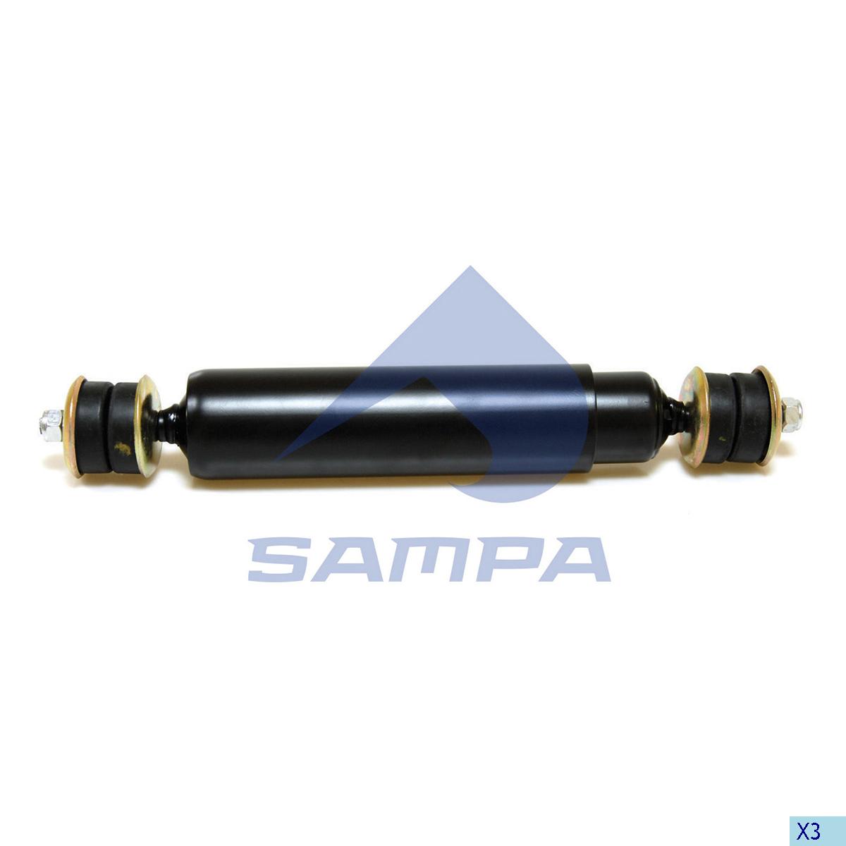 Амортизатор передний 020.289-01 MAN, MB Sampa