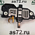 Реле регулятор генератора RB0298B 24В с щетками Cummins ISBe185 Е-3 Utm