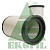 Фильтр воздушный EKO-01.504 комплект (внешний+внутренний) Yutong Ekofil