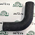 Патрубок угловой 40*40*135 Резина 01271E Exovo
