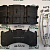 Колодка дискового тормоза 48AC29177 Volvo Aircont