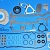 Комплект прокладок двигателя T120718 Ford Transit Ford