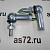Наконечник троса КПП вн.М8*1,25*нар.М10*1,5 L-61 мм HAKOHEHHUKM8XM10 НефАЗ