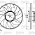 Вентилятор основного радиатора 696083 MB Sprinter II/VW Crafter Valeo